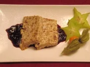 Kürbiskernparfait auf Waldbeerenspiegel - Rezept