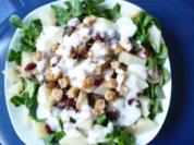 Feldsalat mit Meerrettich -Dressing - Rezept