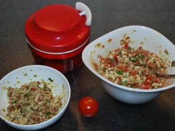 Blätterteigtaschen "Caprese" - Rezept - Bild Nr. 2