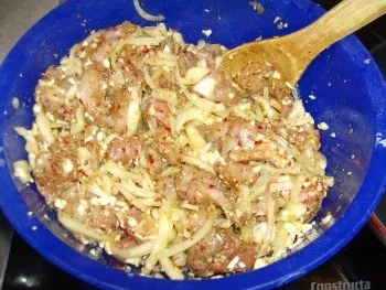 Rezept: Schnelle Gyrospfanne Bild Nr. 2 Schnelle Gyrospfanne - Rezept - Bild Nr. 2