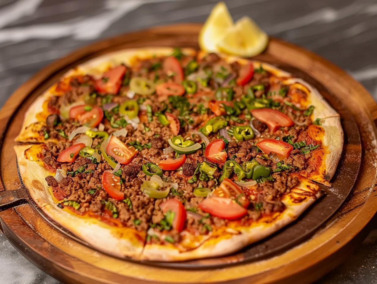 Türkische Pizza - Lahmacun - Rezept mit Bild - kochbar.de