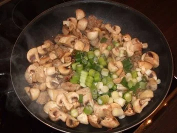 Champignon Nudelpfanne - Rezept - Bild Nr. 6
