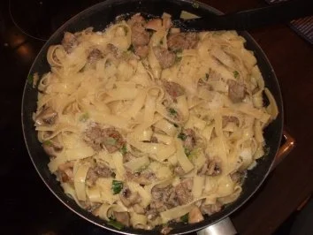 Champignon Nudelpfanne - Rezept - Bild Nr. 8