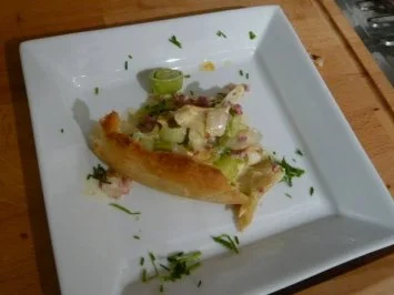 Rezept: Lauch-Auflauf ala Björn Engholm Bild Nr. 6 Lauch-Auflauf ala Björn Engholm - Rezept - Bild Nr. 6