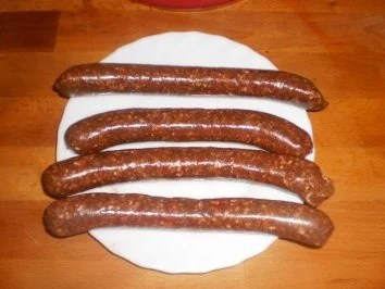 Rezept: Rindswürstchen mit Weissen Bohnen Bild Nr. 4 Rindswürstchen mit Weissen Bohnen - Rezept - Bild Nr. 4