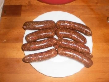 Rezept: Rindswürstchen mit Weissen Bohnen Bild Nr. 7 Rindswürstchen mit Weissen Bohnen - Rezept - Bild Nr. 7