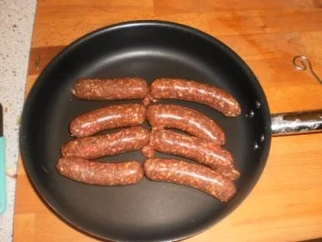 Rezept: Rindswürstchen mit Weissen Bohnen Bild Nr. 5 Rindswürstchen mit Weissen Bohnen - Rezept - Bild Nr. 5