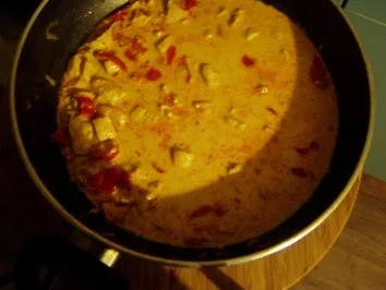 -Hauptmahlzeit- Hähnchen in Paprikarahm - Rezept - Bild Nr. 4