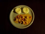 -Hauptmahlzeit- Hähnchen in Paprikarahm - Rezept