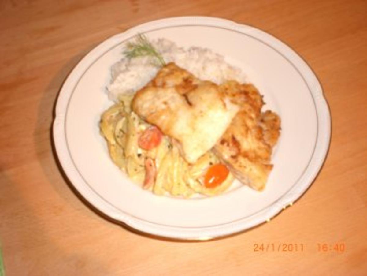 pangasiusfilet auf SenfsahneFenchel - Rezept - Bild Nr. 3