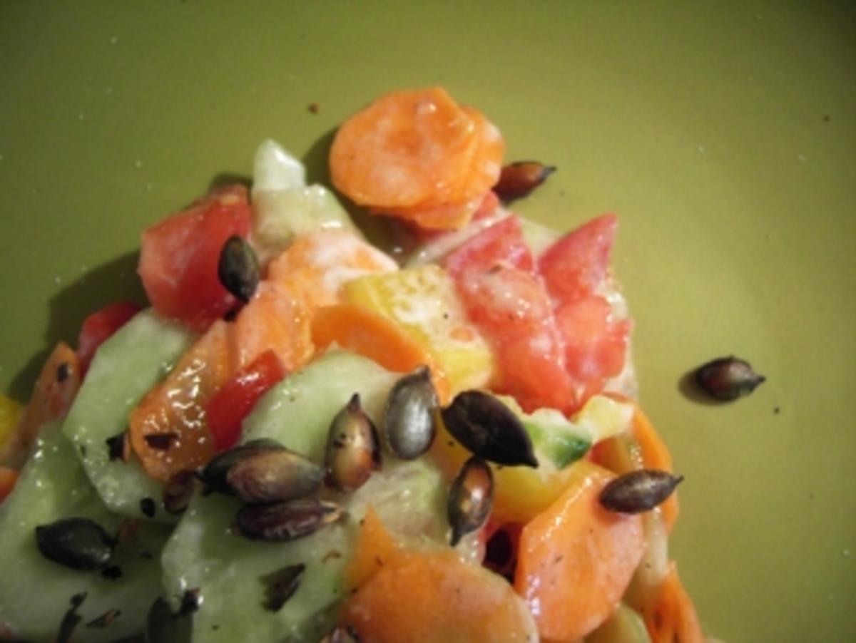 Salate: Rohkostsalat ganz schnell - Rezept