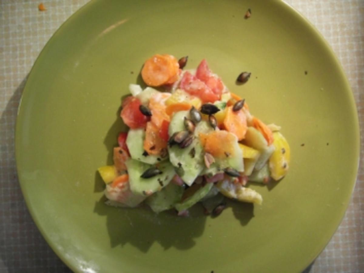 Salate: Rohkostsalat ganz schnell - Rezept
