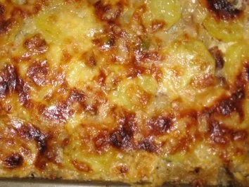 Rezept: Sauerkrautauflauf mit Kasslernacken Sauerkrautauflauf mit Kasslernacken - Rezept