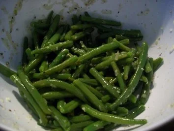 Rezept: Bohnensalat Essig/Öl Bohnensalat Essig/Öl - Rezept
