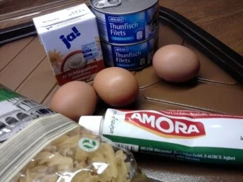 Rezept: Thunfisch-Nudel-Auflauf Bild Nr. 2 Thunfisch-Nudel-Auflauf - Rezept - Bild Nr. 2