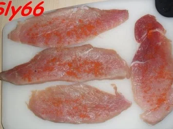 Rezept: Fleischgerichte:Rouladen nach Sly`s Art Bild Nr. 6 Fleischgerichte:Rouladen nach Sly`s Art - Rezept - Bild Nr. 6