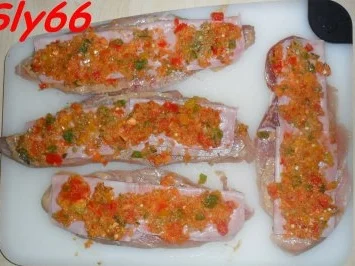 Rezept: Fleischgerichte:Rouladen nach Sly`s Art Bild Nr. 9 Fleischgerichte:Rouladen nach Sly`s Art - Rezept - Bild Nr. 9