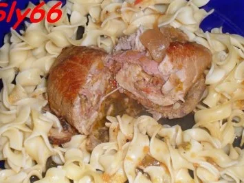 Rezept: Fleischgerichte:Rouladen nach Sly`s Art Fleischgerichte:Rouladen nach Sly`s Art - Rezept