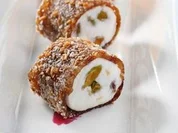 Dattelröllchen - Rezept