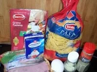 Schinkennudeln mit Käse-Sahne Soße - Rezept - Bild Nr. 2