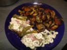 Sülze mager mit Bratkartoffeln und Remoulade - Rezept