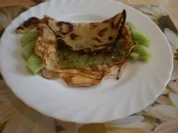 Crêpes mit Kiwisauce - Rezept