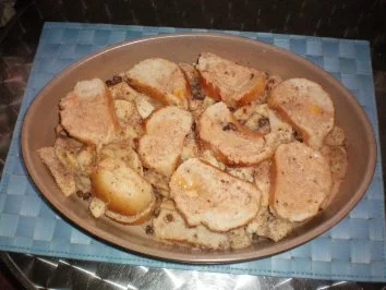 Rezept: OFENSCHLUPFER oder Semmelauflauf Bild Nr. 6 OFENSCHLUPFER oder Semmelauflauf - Rezept - Bild Nr. 6