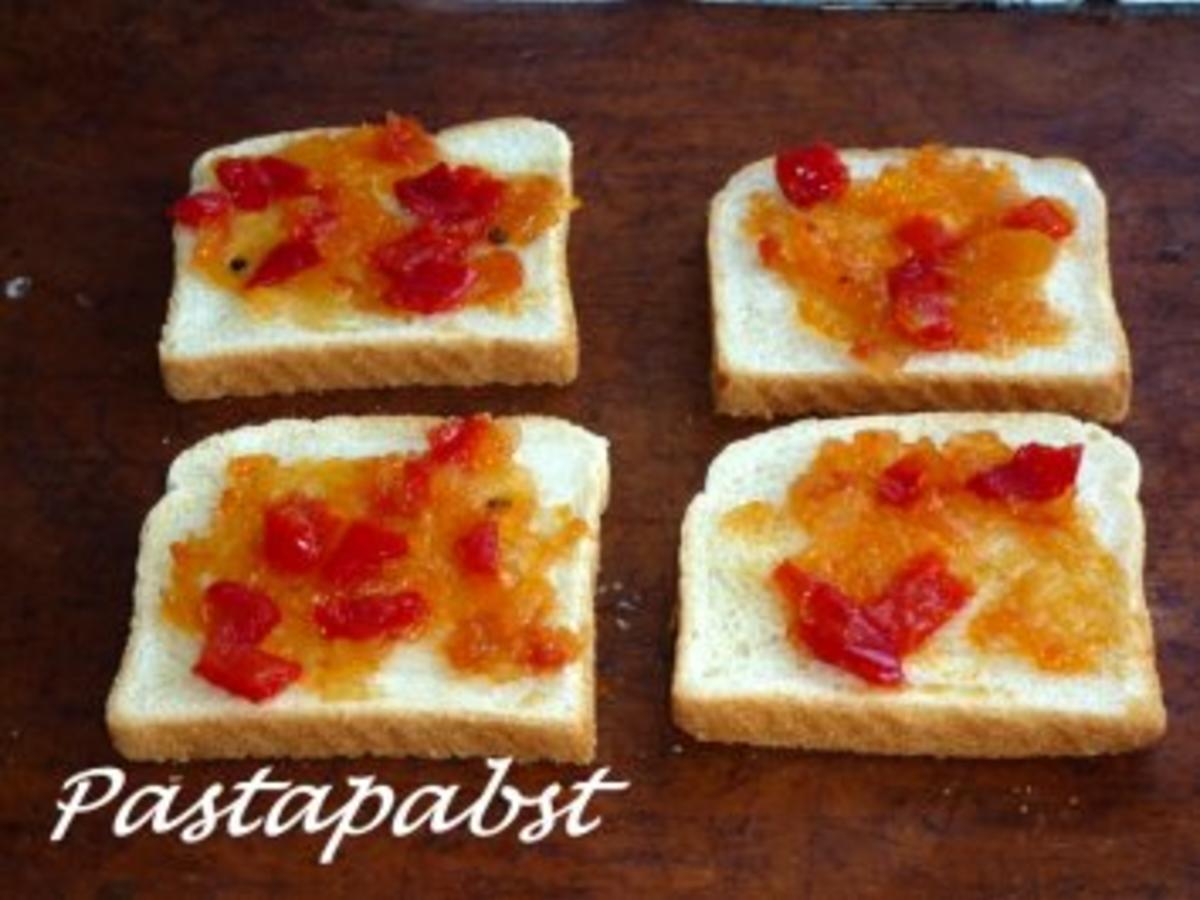 Zwiebeltoast ein schneller Snack - Rezept mit Bild - kochbar.de