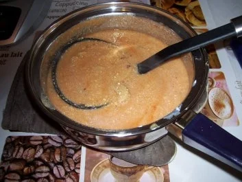 Schinkenschnitzel in Pilzrahmsoße mit Kartoffeln - Rezept - Bild Nr. 3