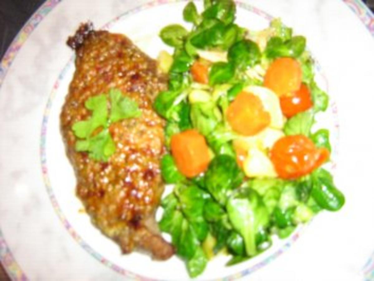 Feldsalat mit Kartoffel - Gemüse - Dressing - Rezept - Bild Nr. 5