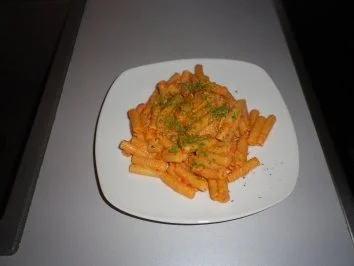 Sahne - Käse - Nudeln - Rezept