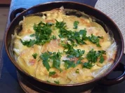 Aufläufe : Mein Kartoffelauflauf mit Wurstkraken - Rezept