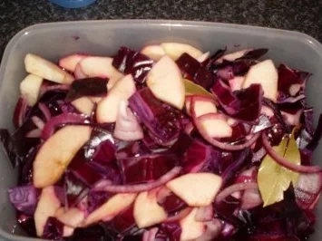 Rezept: Wildschwein-Rücken "Diana" mit Apfelrotkohl... Bild Nr. 7 Wildschwein-Rücken "Diana" mit Apfelrotkohl... - Rezept - Bild Nr. 7