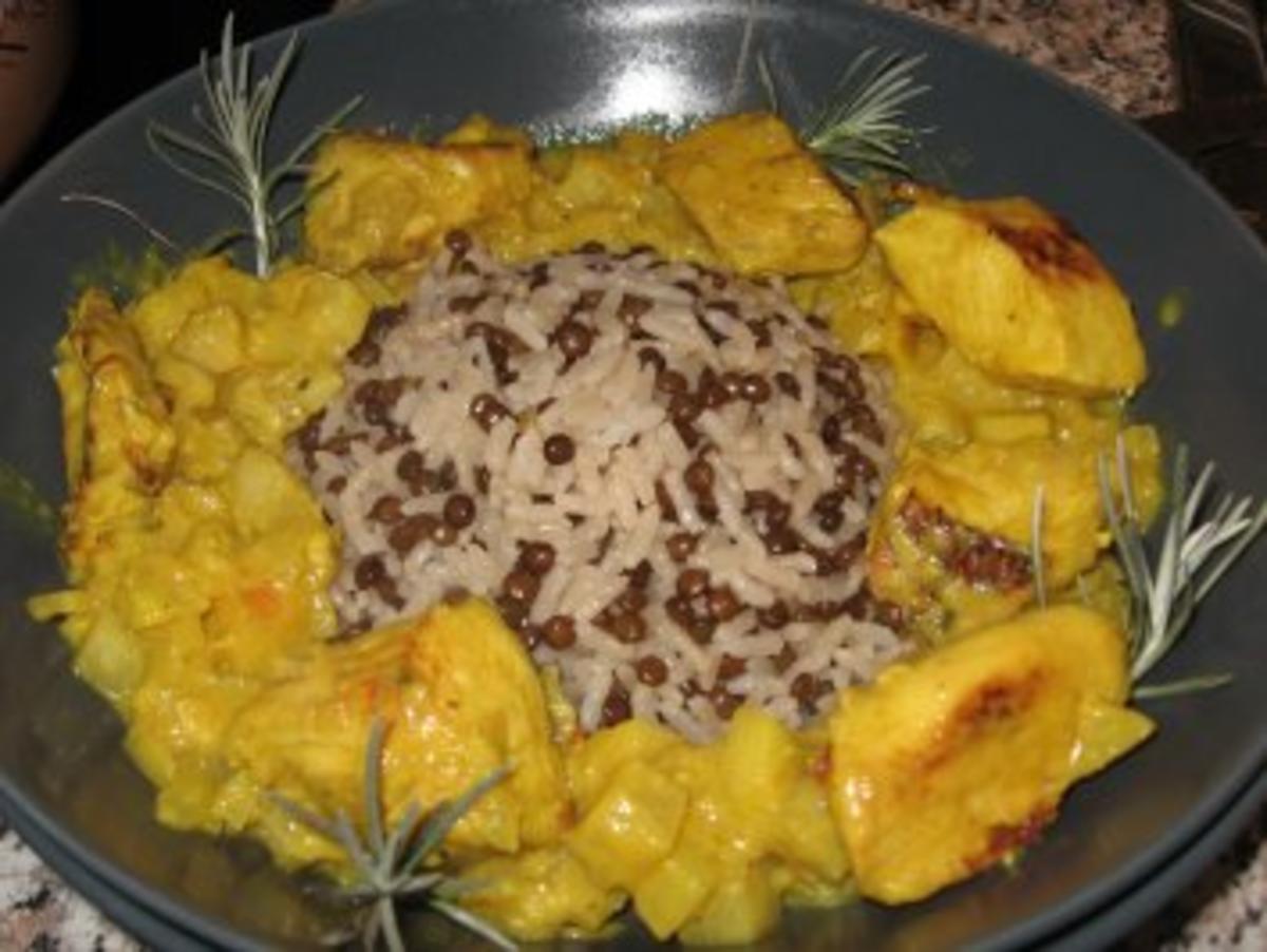 ๑۩ Hähnchenbrust &amp;quot;Indische Art&amp;quot; mit Linsen-Reis ۩๑ - Rezept - kochbar.de