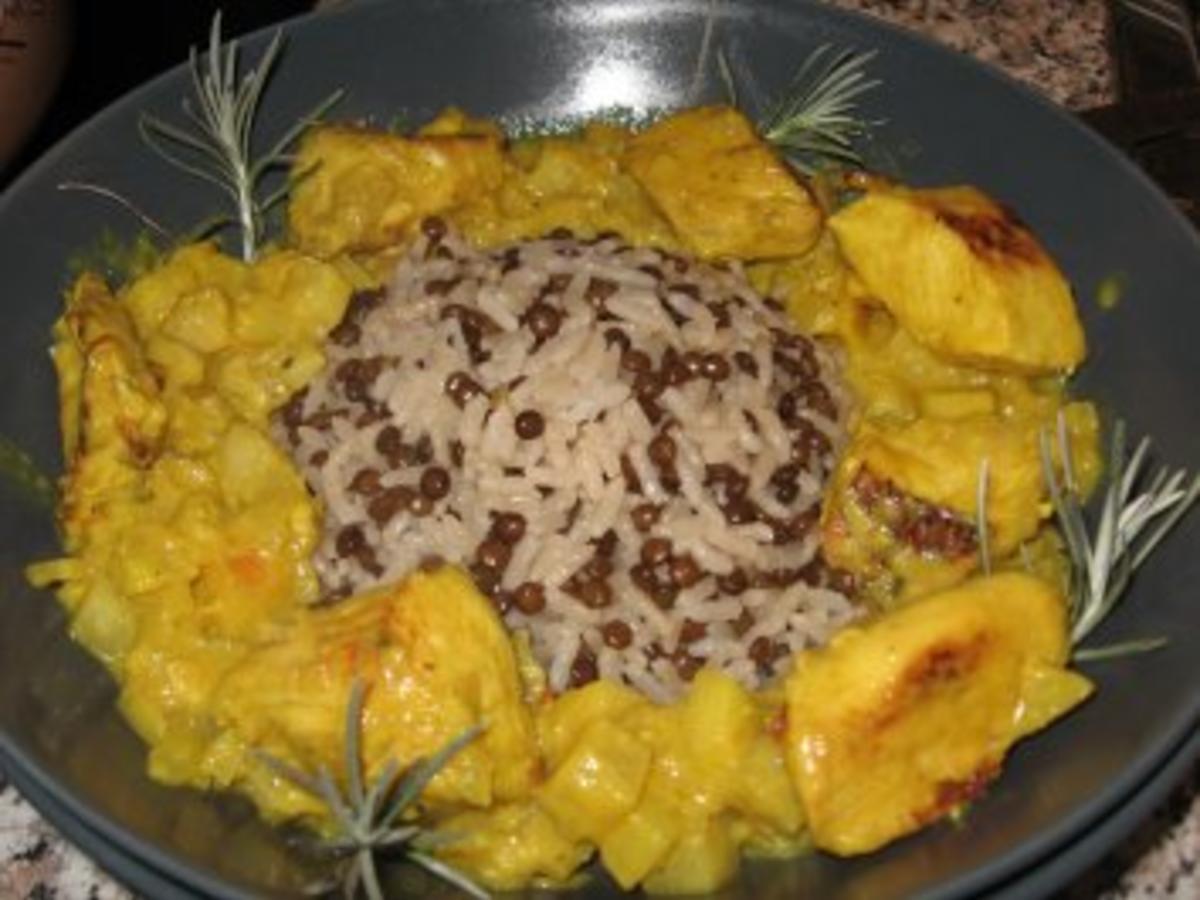 ๑۩ Hähnchenbrust &amp;quot;Indische Art&amp;quot; mit Linsen-Reis ۩๑ - Rezept - kochbar.de