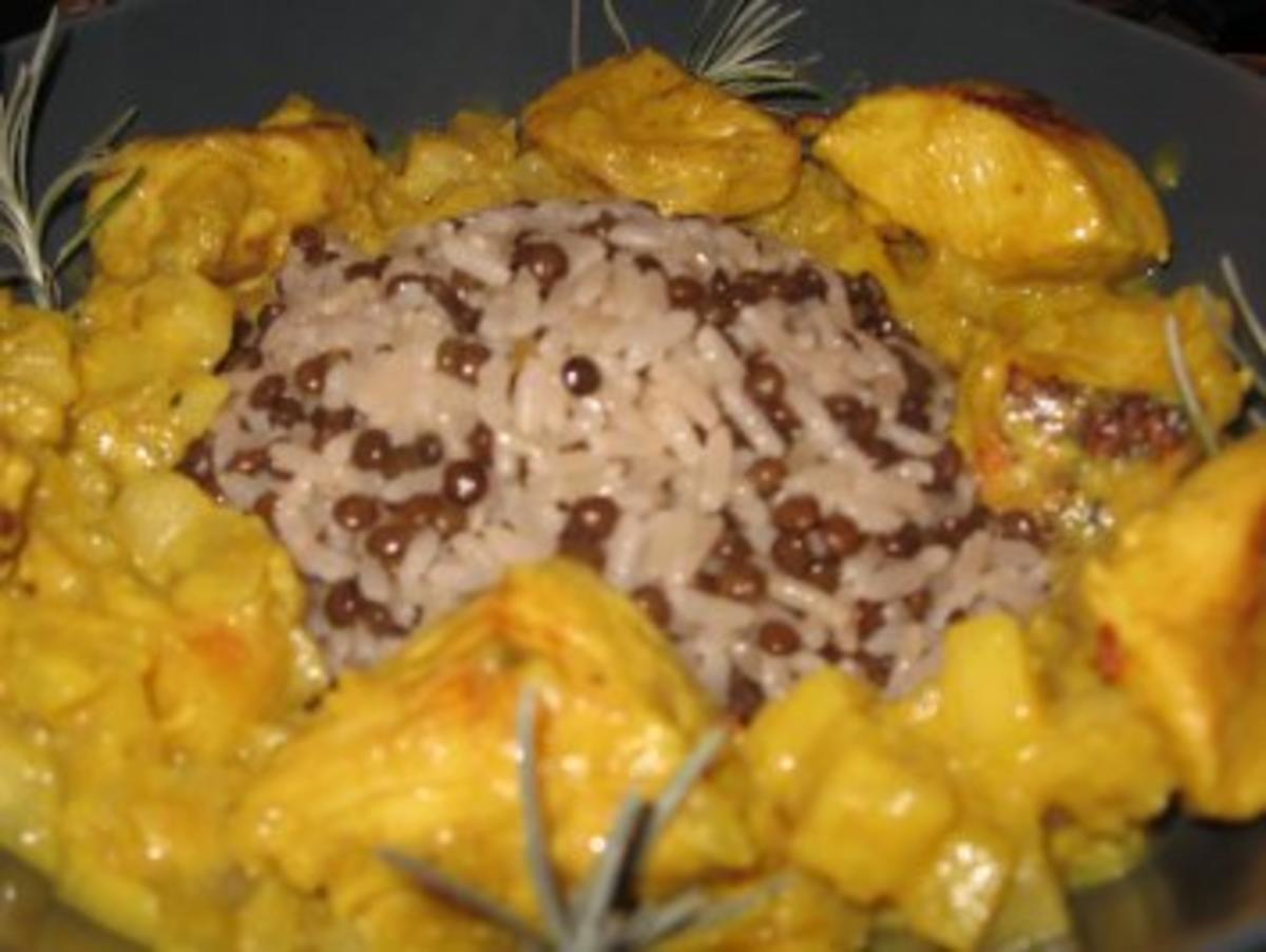 ๑۩ Hähnchenbrust "Indische Art" mit Linsen-Reis  ۩๑ - Rezept - Bild Nr. 2