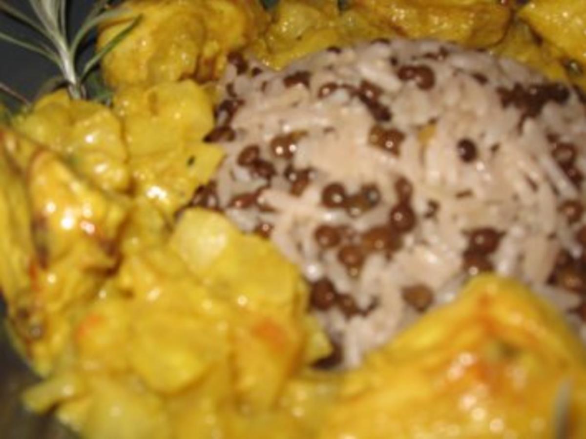 ๑۩ Hähnchenbrust &amp;quot;Indische Art&amp;quot; mit Linsen-Reis ۩๑ - Rezept - kochbar.de