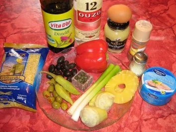 Rezept: Reisnudelsalat mit Thunfisch... Bild Nr. 2 Reisnudelsalat mit Thunfisch... - Rezept - Bild Nr. 2