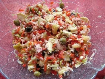 Rezept: Reisnudelsalat mit Thunfisch... Bild Nr. 4 Reisnudelsalat mit Thunfisch... - Rezept - Bild Nr. 4