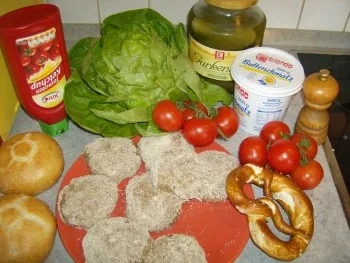 Bayrische Hamburger - Rezept - Bild Nr. 3