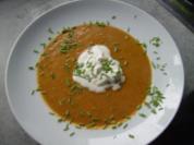 Tomatencremesuppe - Rezept