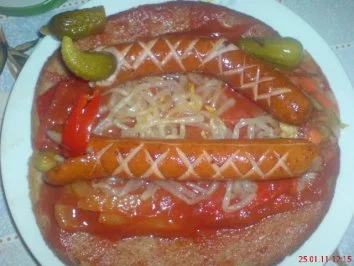 Auf Brotpflaster - Von Michelin-Winterreifen überfahrene Klapperschlange - Rezept