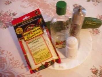 Schneller Gurkensalat mit Wasabi - Rezept - Bild Nr. 2