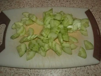 Kartoffelsalat lauwarm mit Fleischkäse - Rezept - Bild Nr. 5