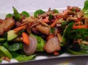 bunter Feldsalat mit warmen Putenstreifen.... - Rezept