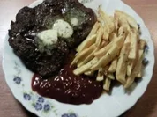 Beefsteak mit Pommes - Rezept