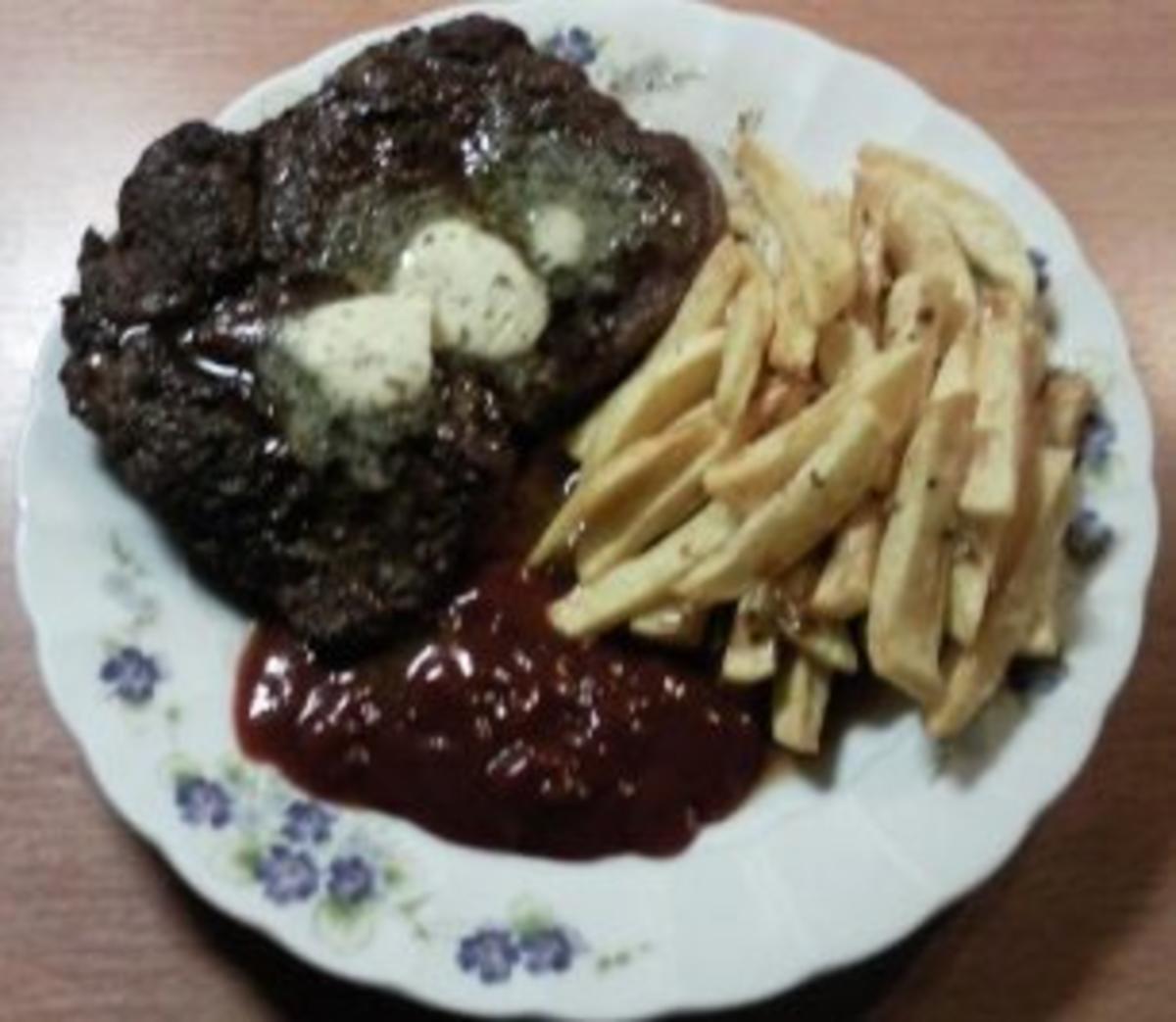 Beefsteak mit Pommes - Rezept By Hobbykoch1961