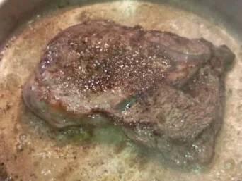 Rezept: Beefsteak mit Pommes Bild Nr. 4 Beefsteak mit Pommes - Rezept - Bild Nr. 4