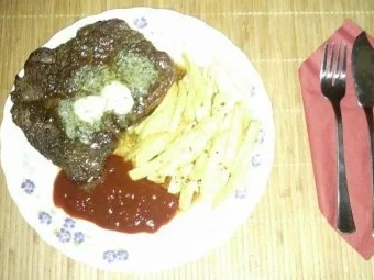 Rezept: Beefsteak mit Pommes Bild Nr. 10 Beefsteak mit Pommes - Rezept - Bild Nr. 10