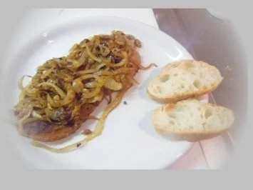 Rezept: Zwiebelschnitzel Zwiebelschnitzel - Rezept